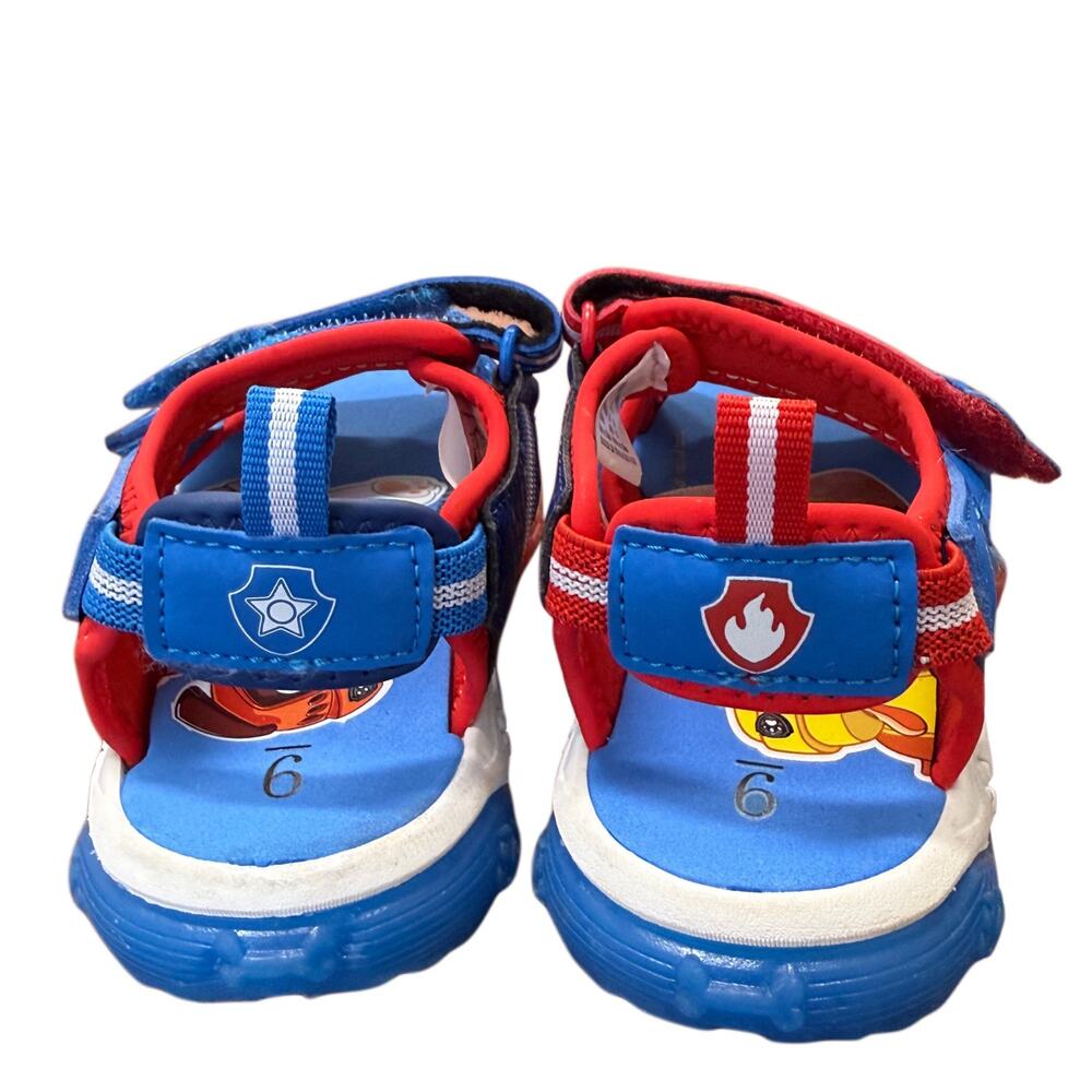 Paw Patrol boys sandals USA size 9 - Picture 5 of 7